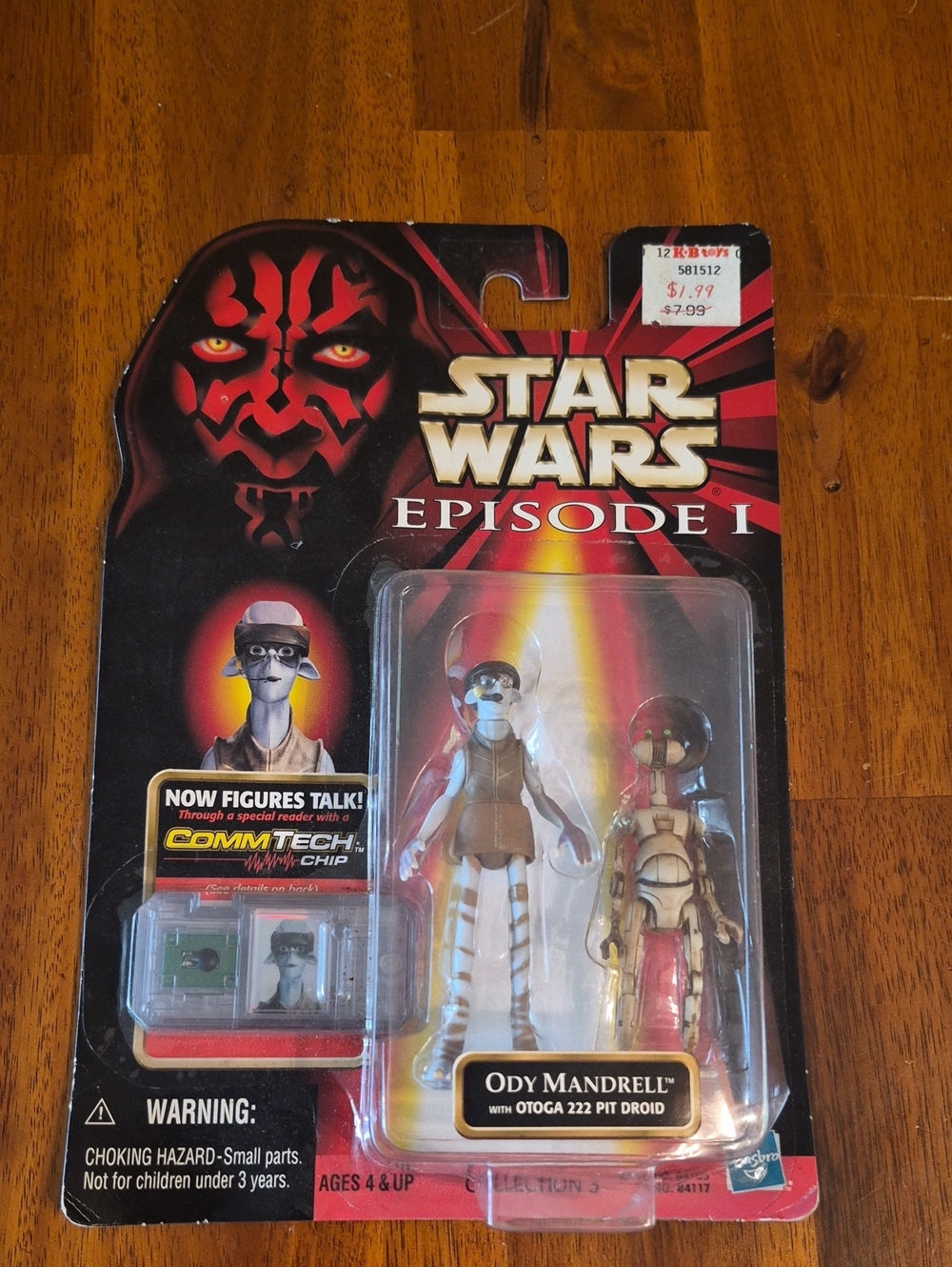 Hasbro Star Wars Episode I Ody Mandrell Action Figure - New